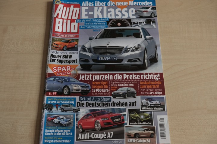 Deckblatt Auto Bild (02/2009)